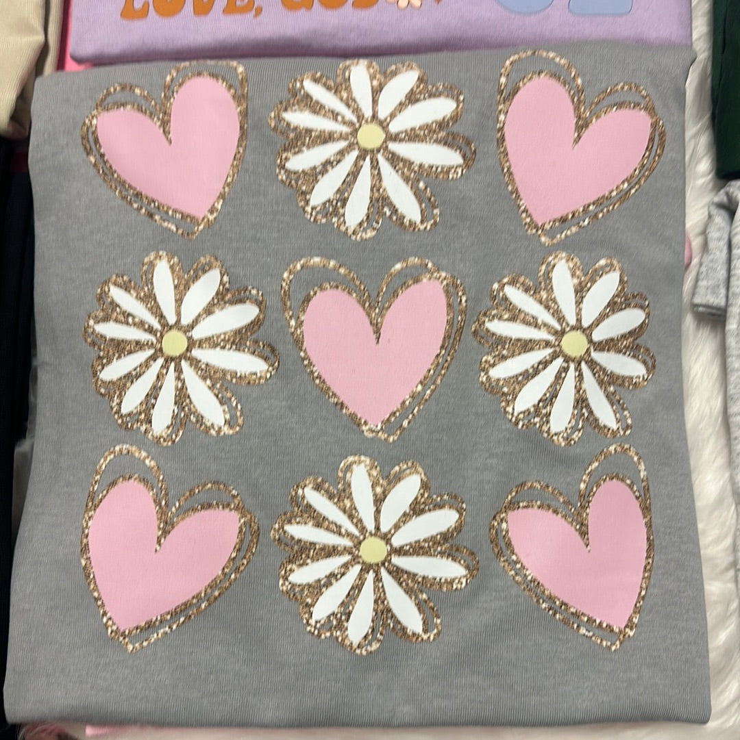 Daisy Heart Tshirt