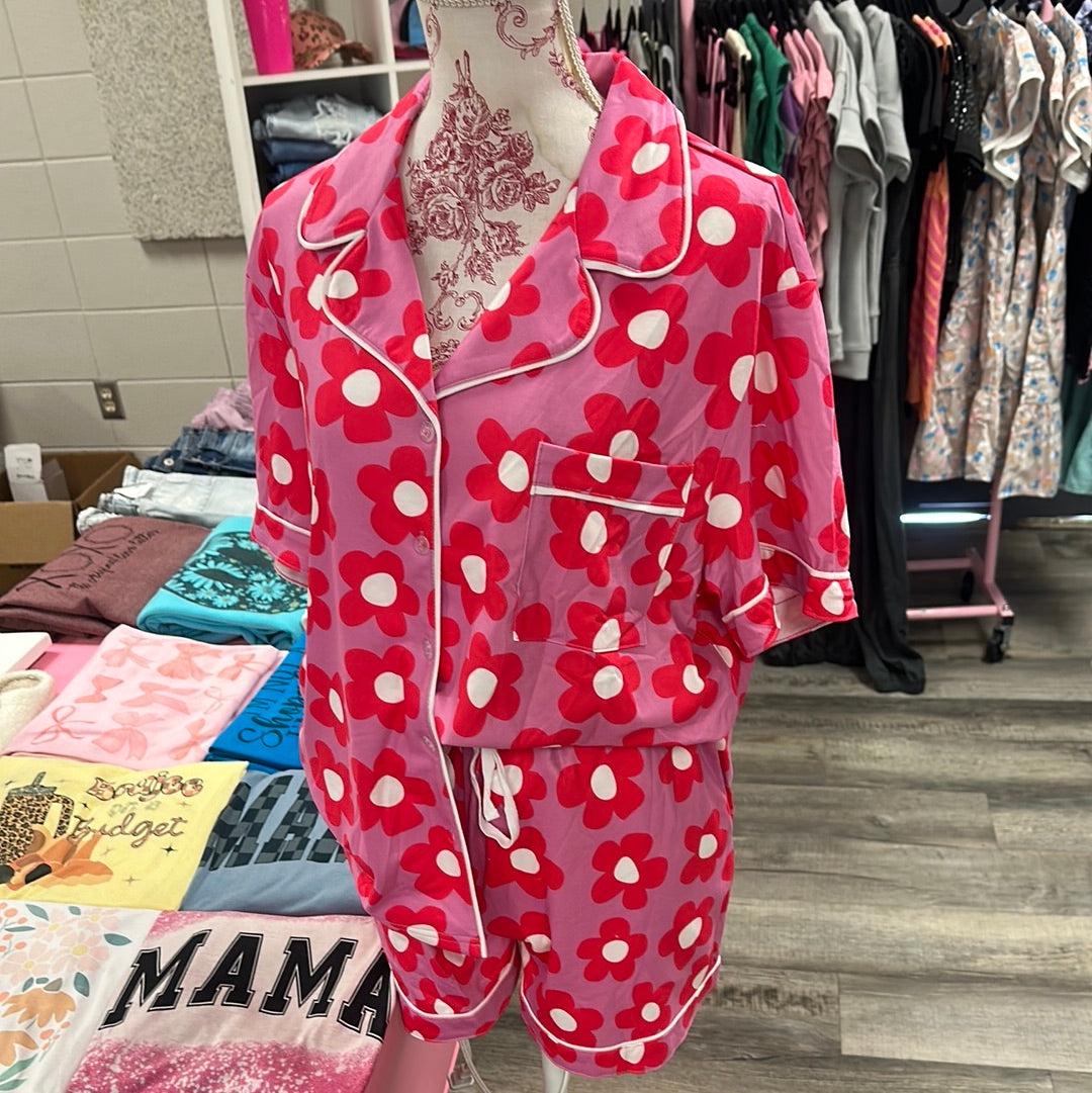 Daisy Pajama Set