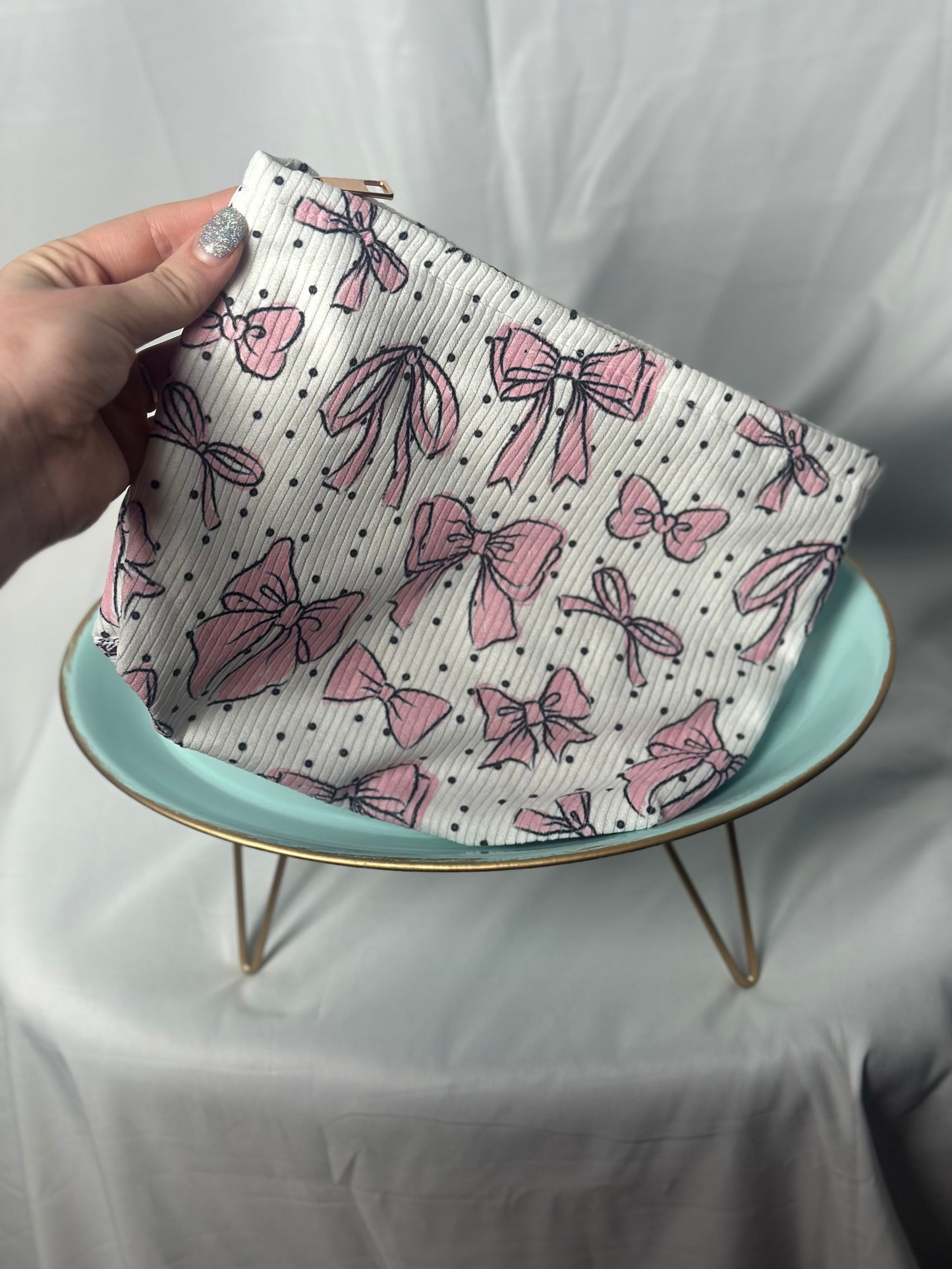 Bow Makeup Bag