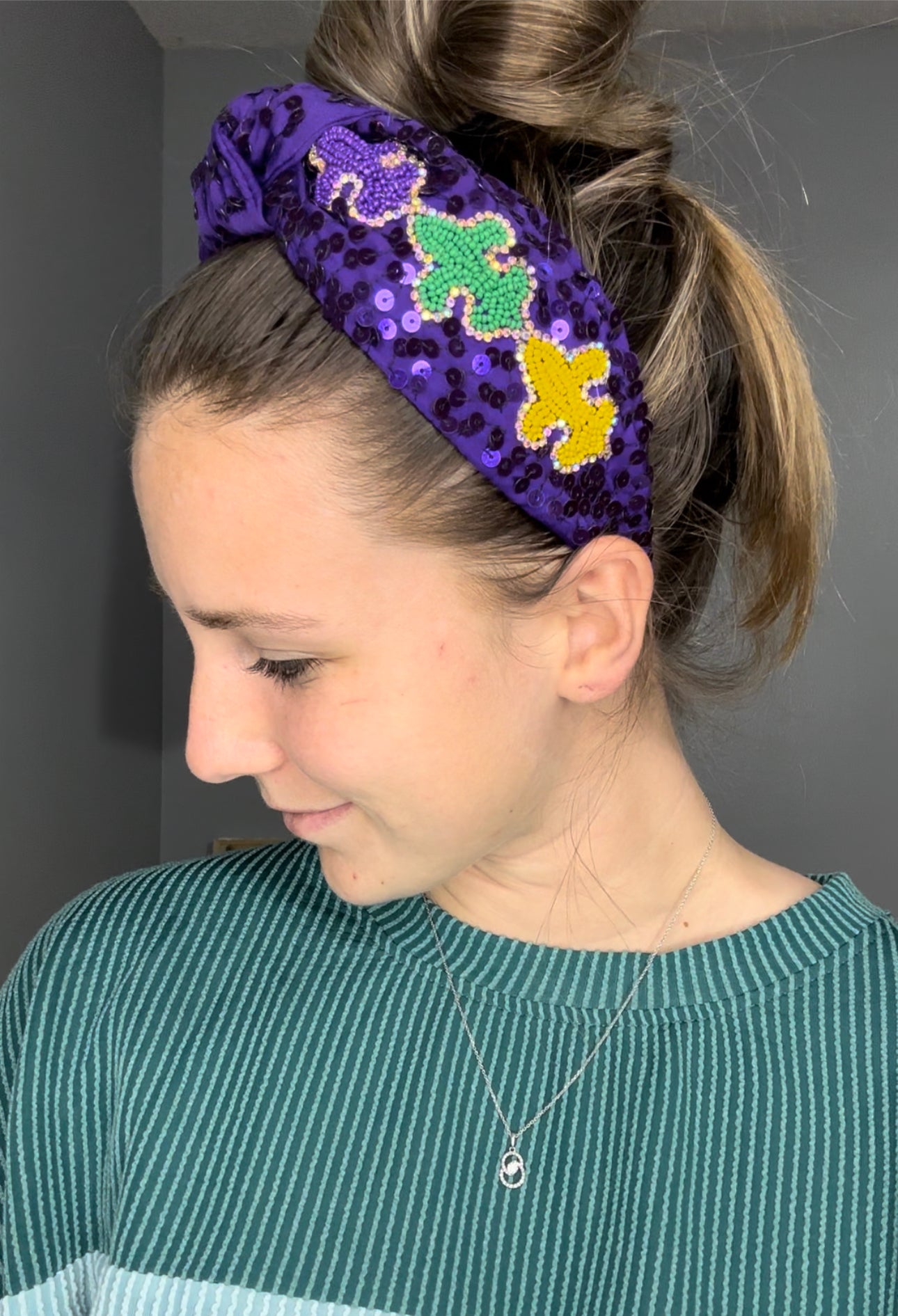 Mardi Gras Headband