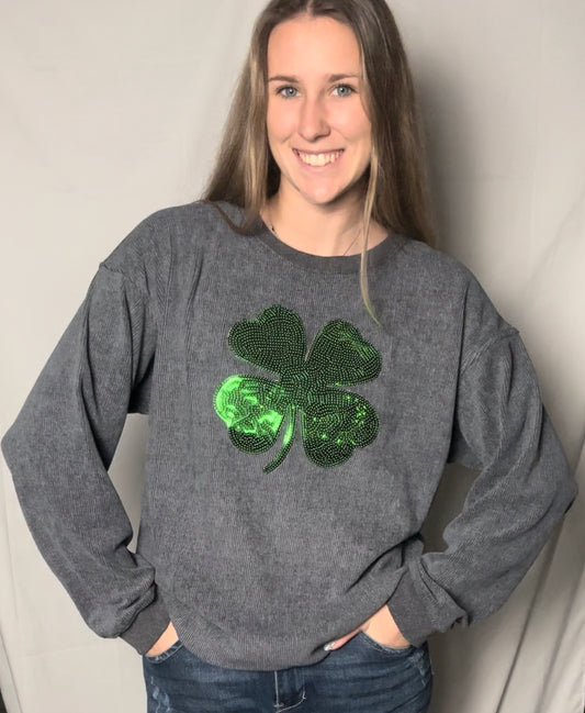 St Patrick’s Ribbed Pullover