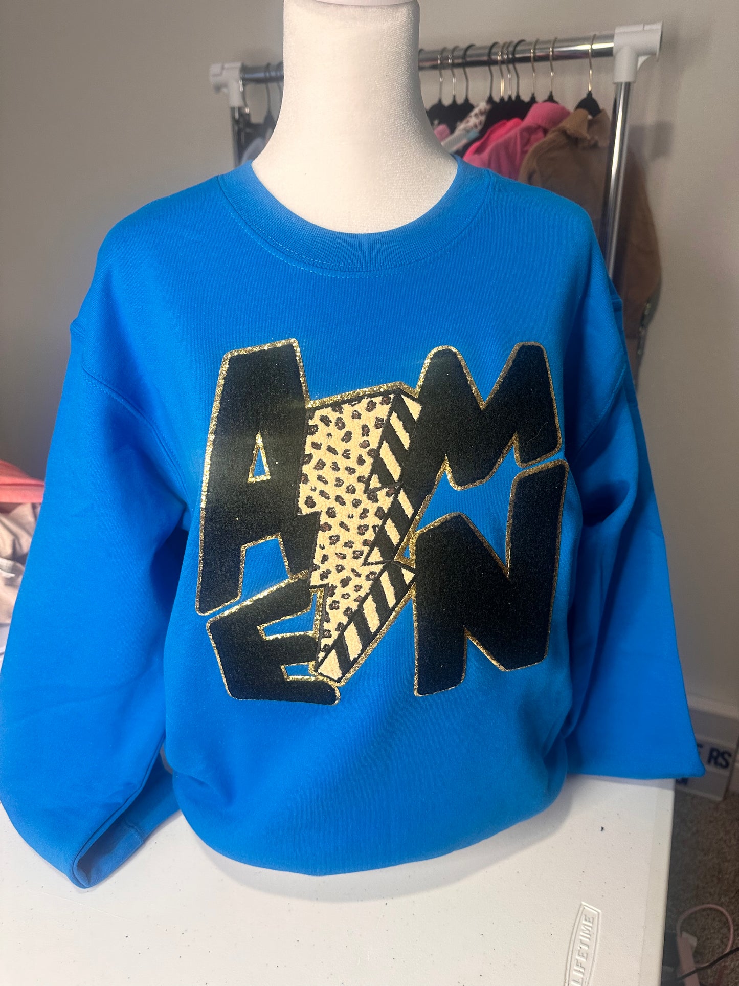 Amen Patch Sweatshirt