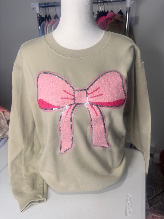 Bow Patch Sweatshirt