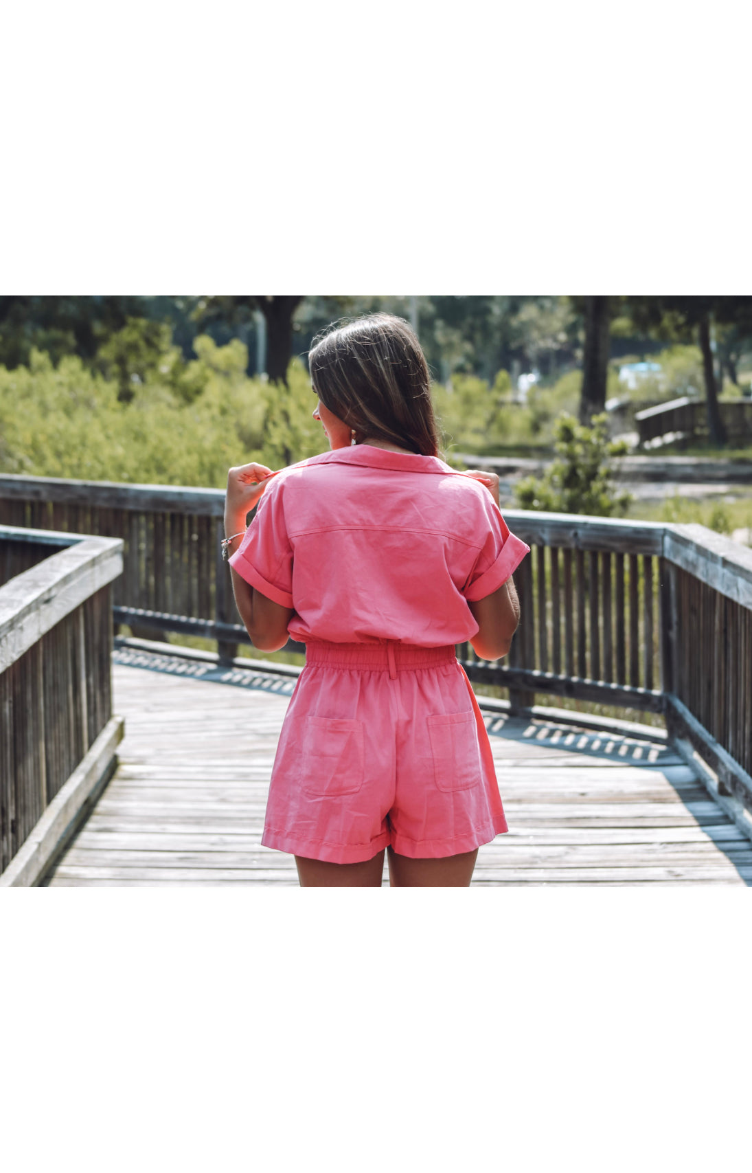 Pretty In Pink Romper