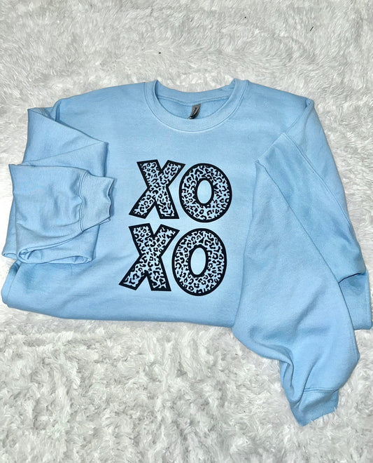 Leopard XOXO Sweatshirt