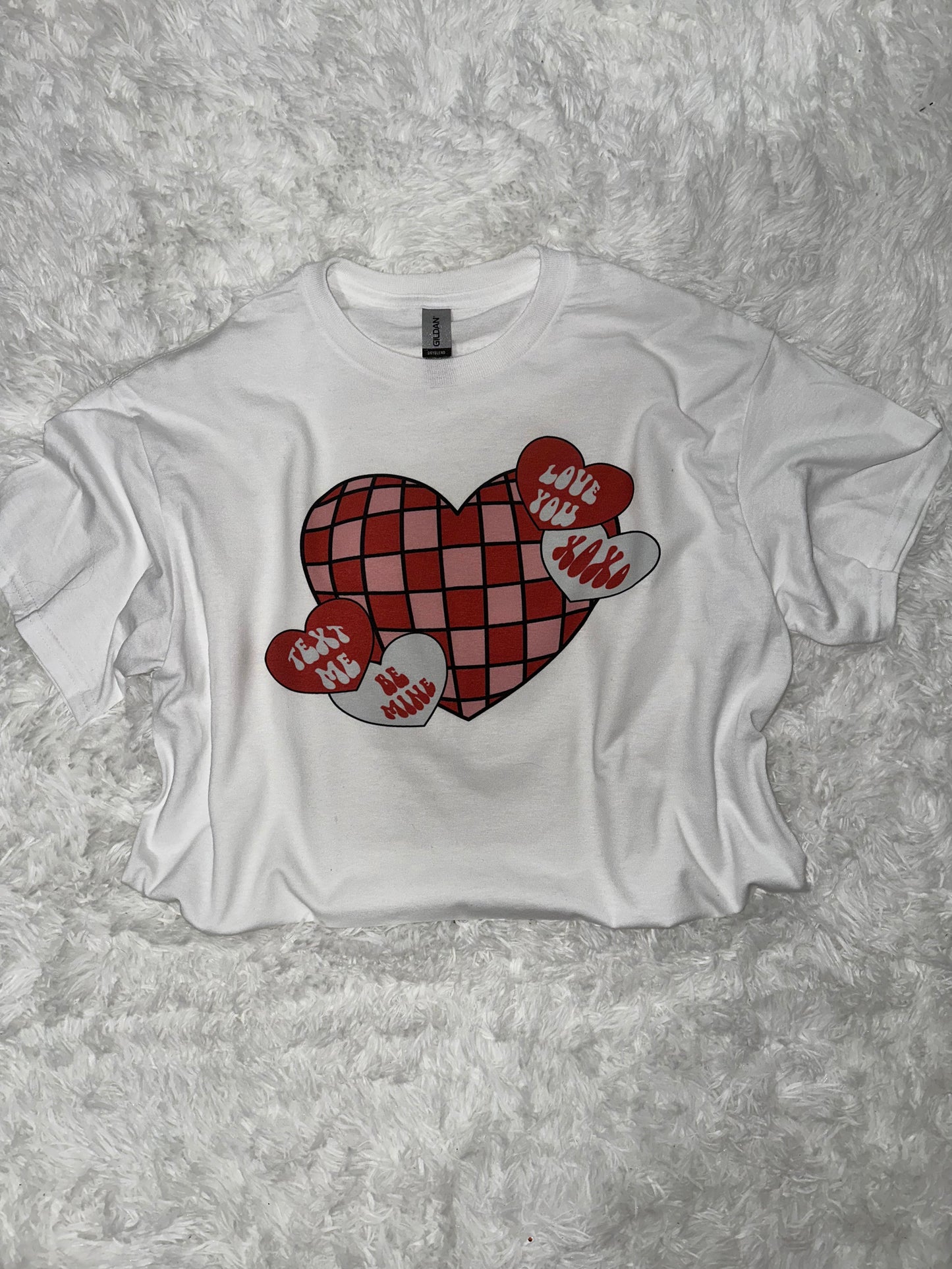 Retro Hearts Tshirt